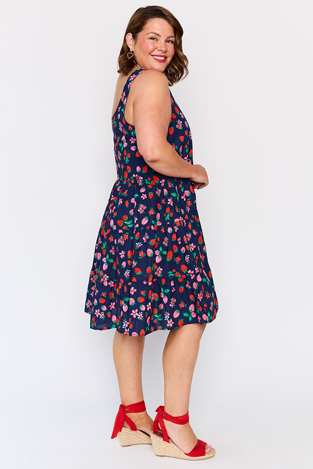 Dorothy Summer Berry Dress – Summer Berry mini dress