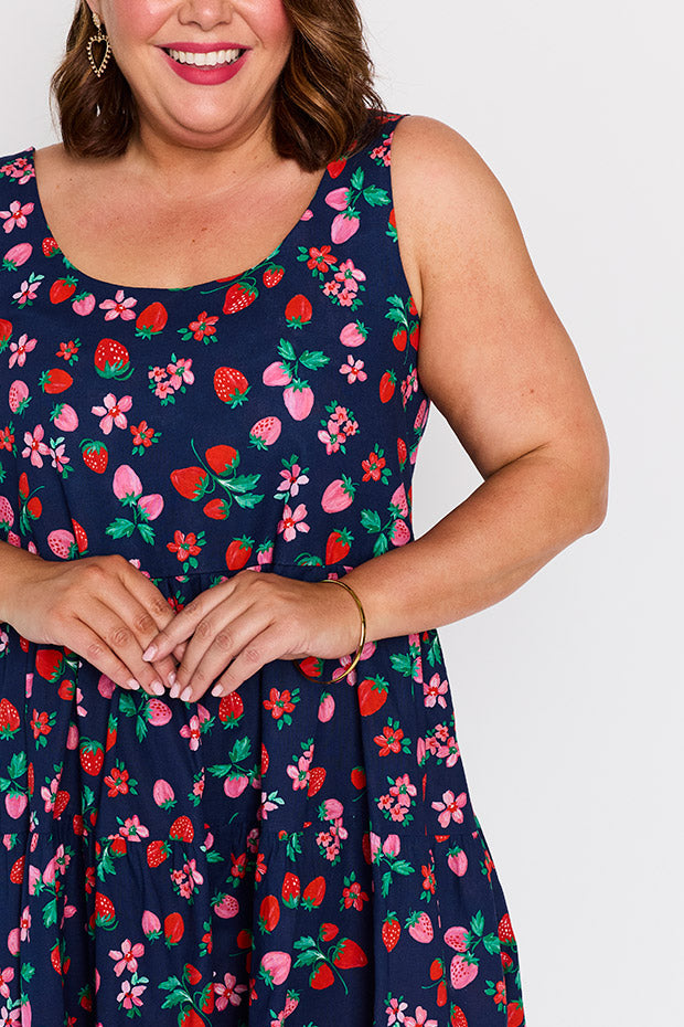 Dorothy Summer Berry Dress – Summer Berry mini dress