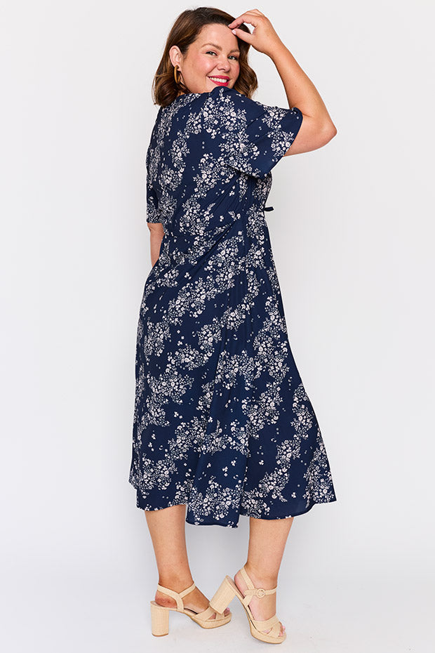 Marley Soft Clover Dress – Soft Clover midi dress