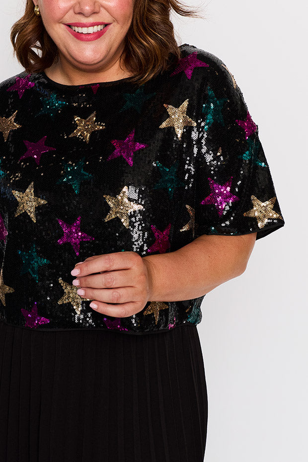 Astra Star Sequin Top – Star Sequin top