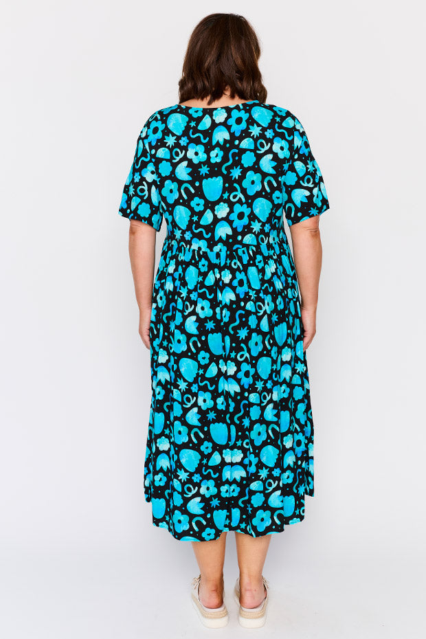 Iconic Stardust Florals Dress – Stardust Florals midi dress