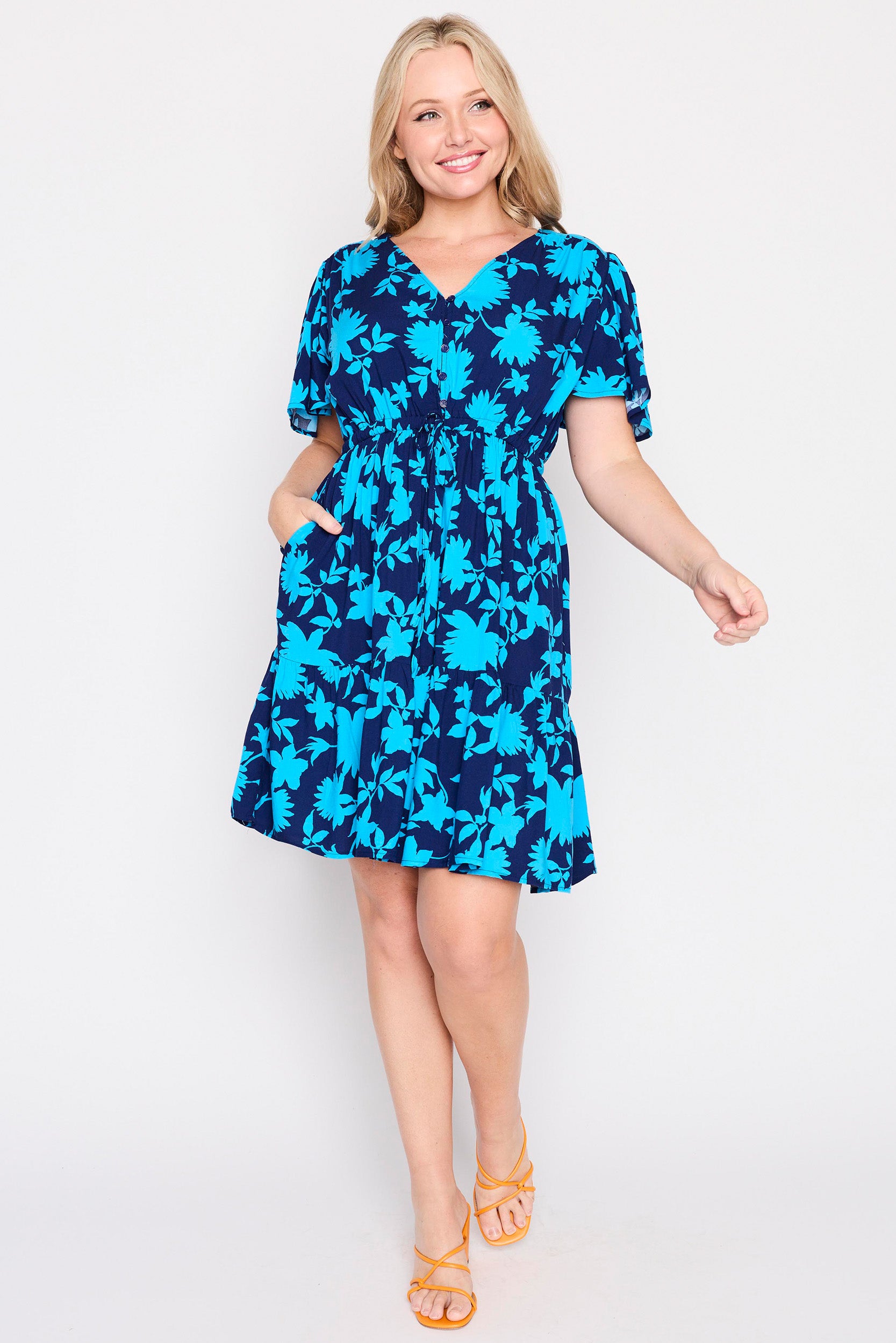 Remi Blue Ivy Dress | Little Party Dress Remi Blue Ivy Dress | Little Party Dress