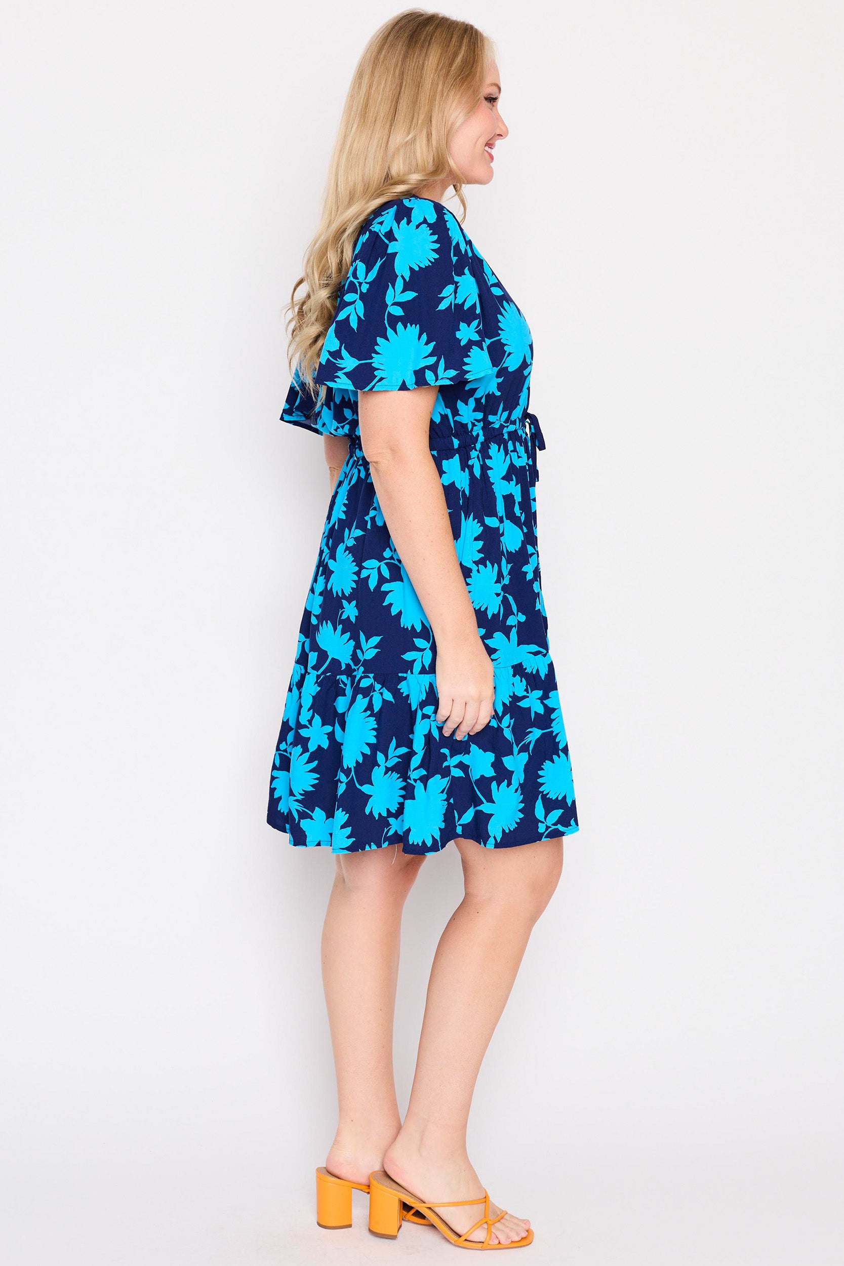 Remi Blue Ivy Dress – Blue Ivy knee length dress