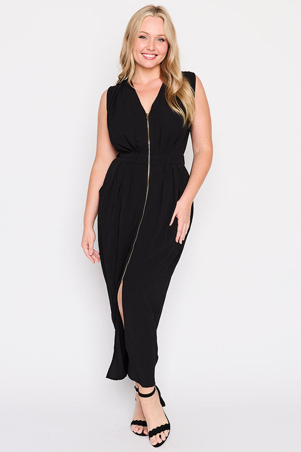 Briana Black Dress – Black maxi dress