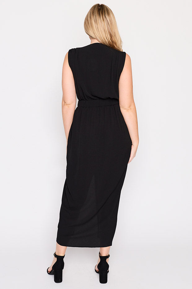 Briana Black Dress – Black maxi dress