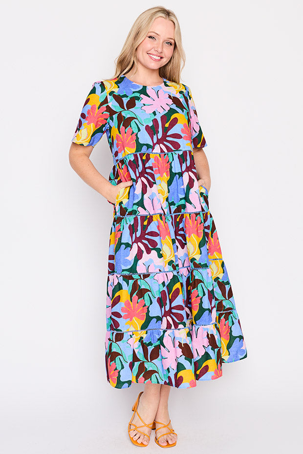 Aurelia Lilac Sky Dress – Lilac Sky midi dress