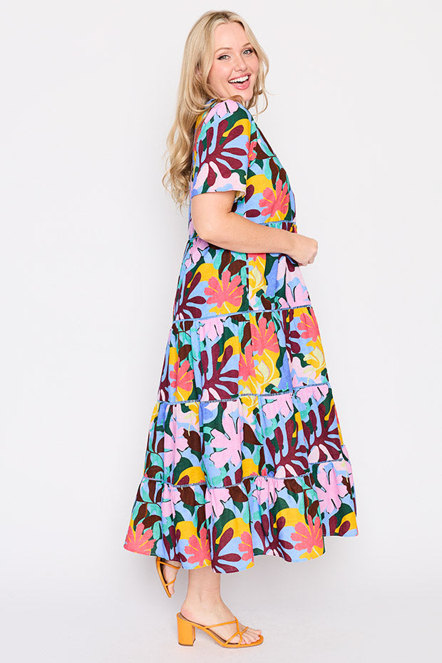 Aurelia Lilac Sky Dress – Lilac Sky midi dress