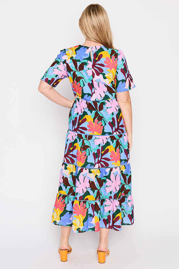 Aurelia Lilac Sky Dress – Lilac Sky midi dress