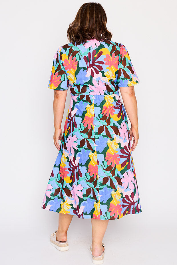 Marley Cotton Lilac Sky Dress – Lilac Sky midi dress