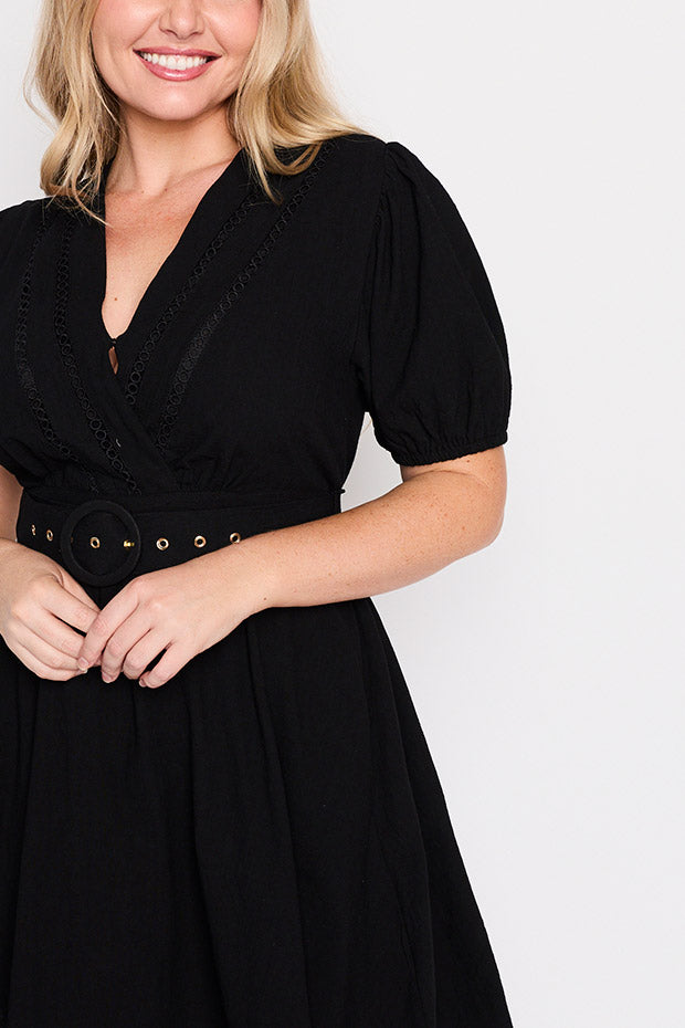 Ollie Black Dress – Black mini dress