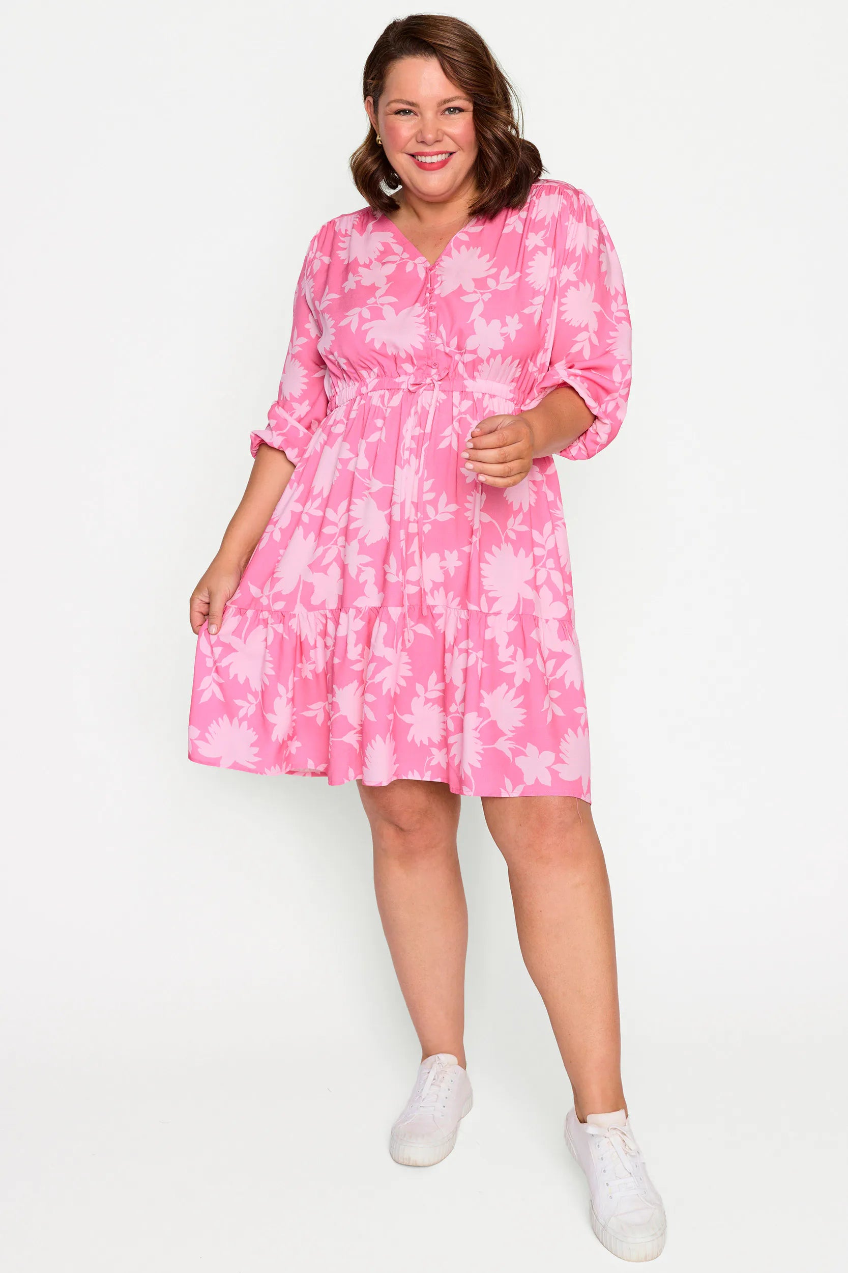 Amy Pink Ivy Dress