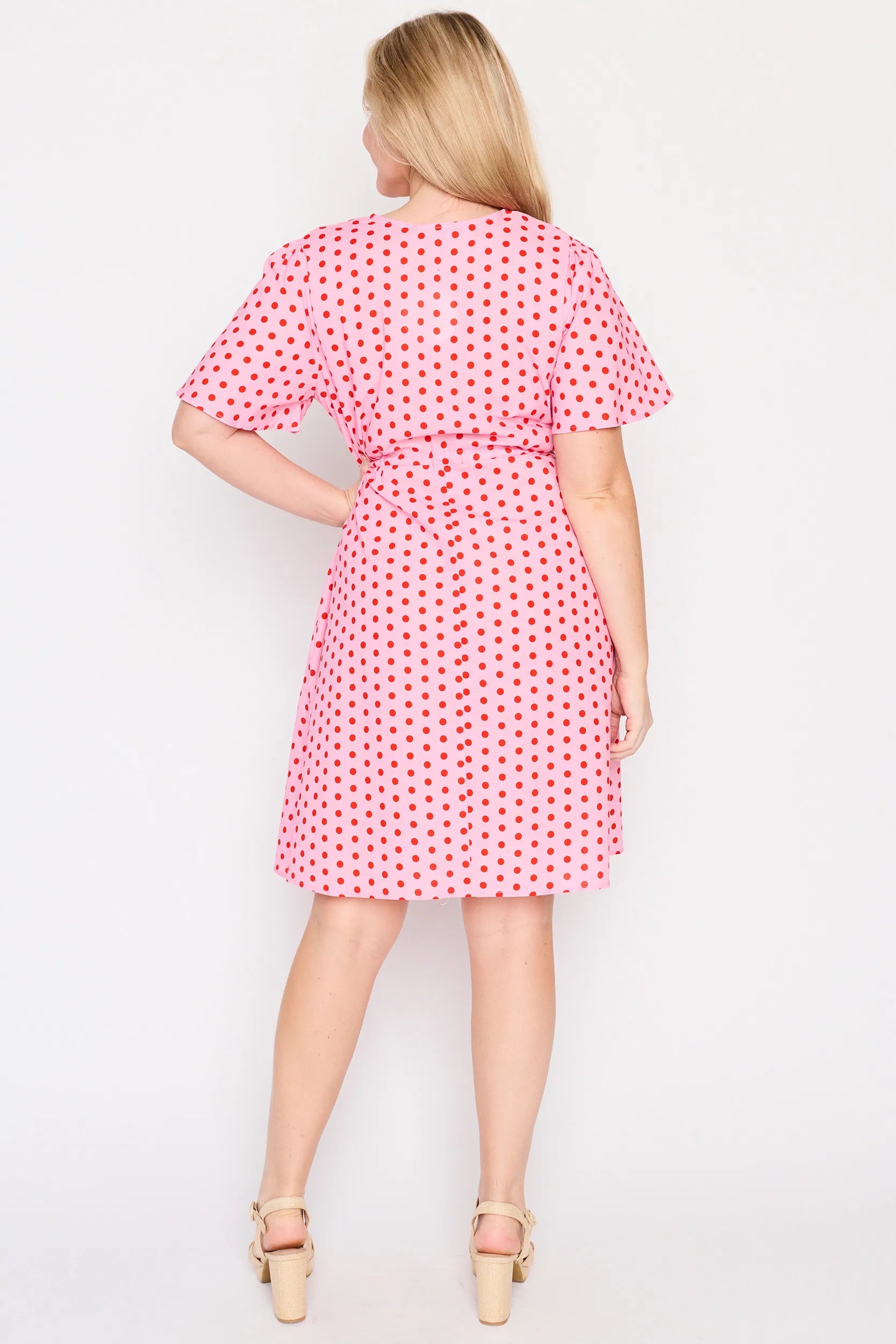 Siena Cotton Pretty In Pink Dress – Pretty In Pink knee length dress