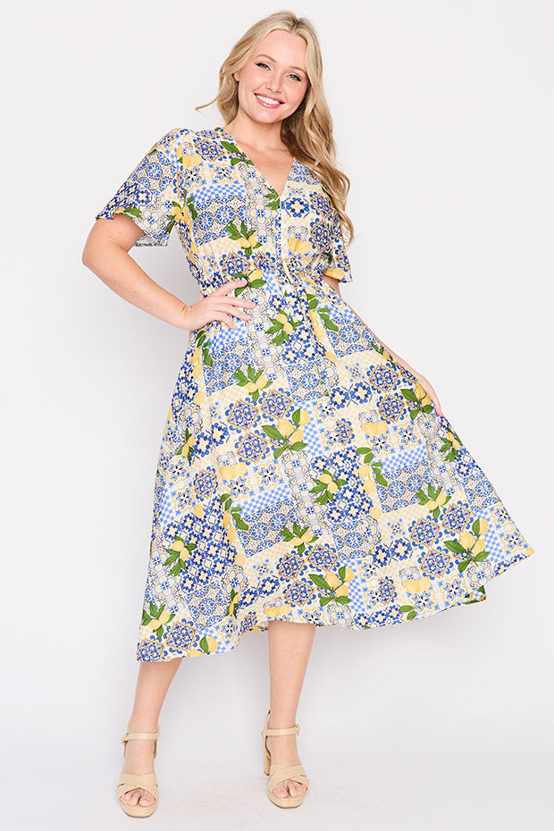 Mary Tuscan Sun Dress – Tuscan Sun midi dress