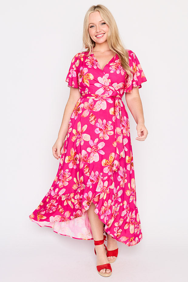 Cate Wild Daisies Wrap Dress – Wild Daisies Wrap wrap dress