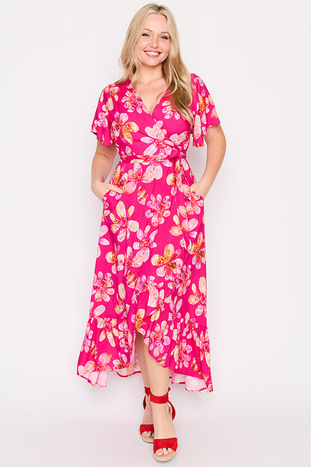 Cate Wild Daisies Wrap Dress – Wild Daisies Wrap wrap dress