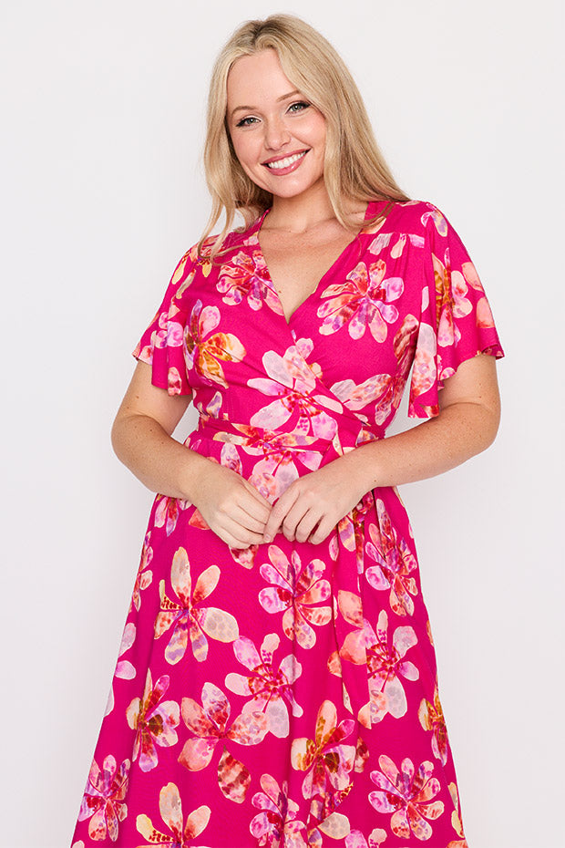Cate Wild Daisies Wrap Dress – Wild Daisies Wrap wrap dress