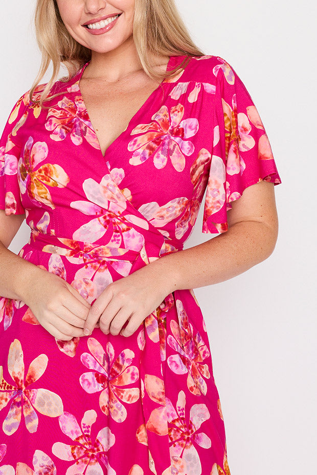 Cate Wild Daisies Wrap Dress – Wild Daisies Wrap wrap dress