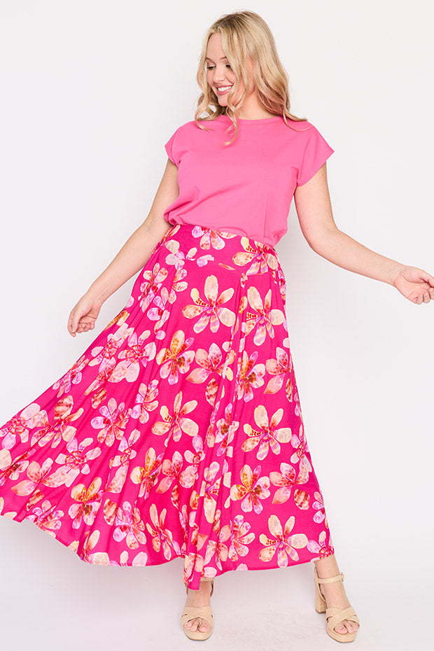 Katelyn Wild Daisies Skirt – Wild Daisies maxi skirt