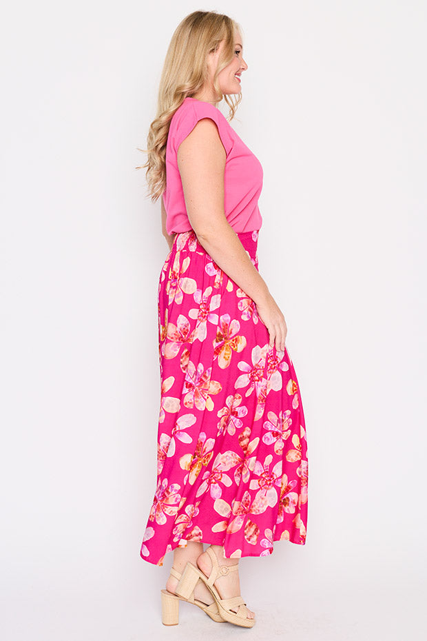 Katelyn Wild Daisies Skirt – Wild Daisies maxi skirt