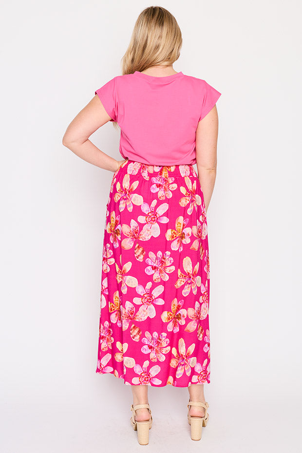 Katelyn Wild Daisies Skirt – Wild Daisies maxi skirt