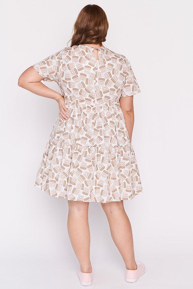 Lilah Coffee Time Dress – Coffee Time mini dress