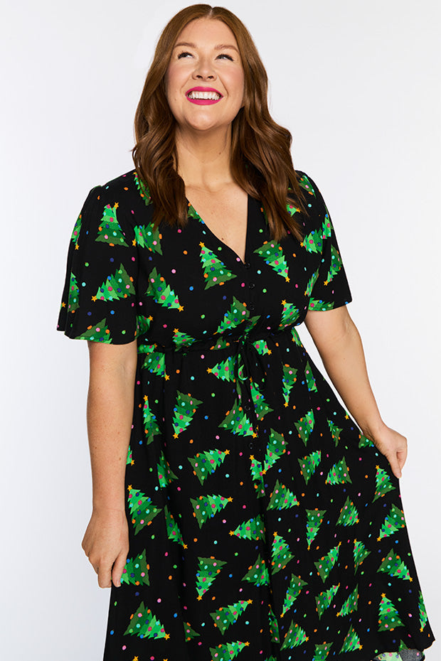 women dress christmas tree Michelle Christmas Tree Dress