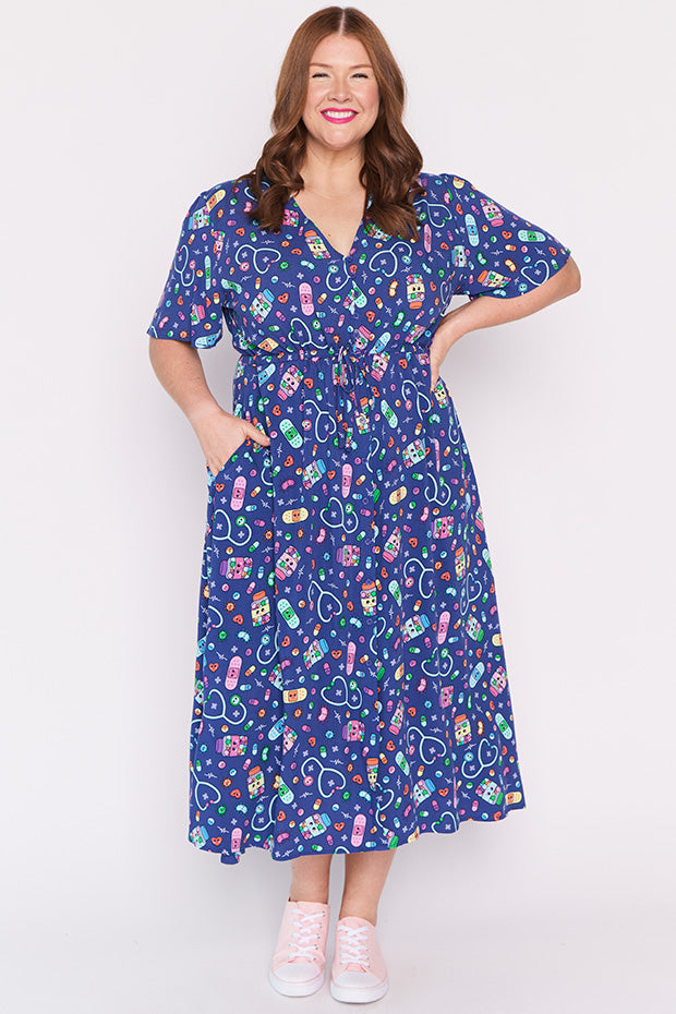 Michelle Happy Health Dress – Happy Health midi dress