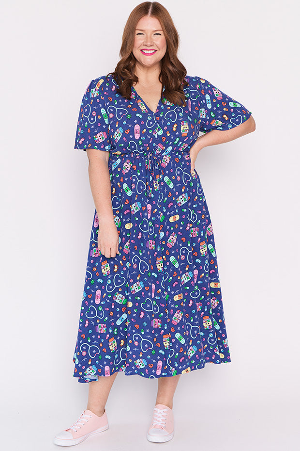 Michelle Happy Health Dress – Happy Health midi dress