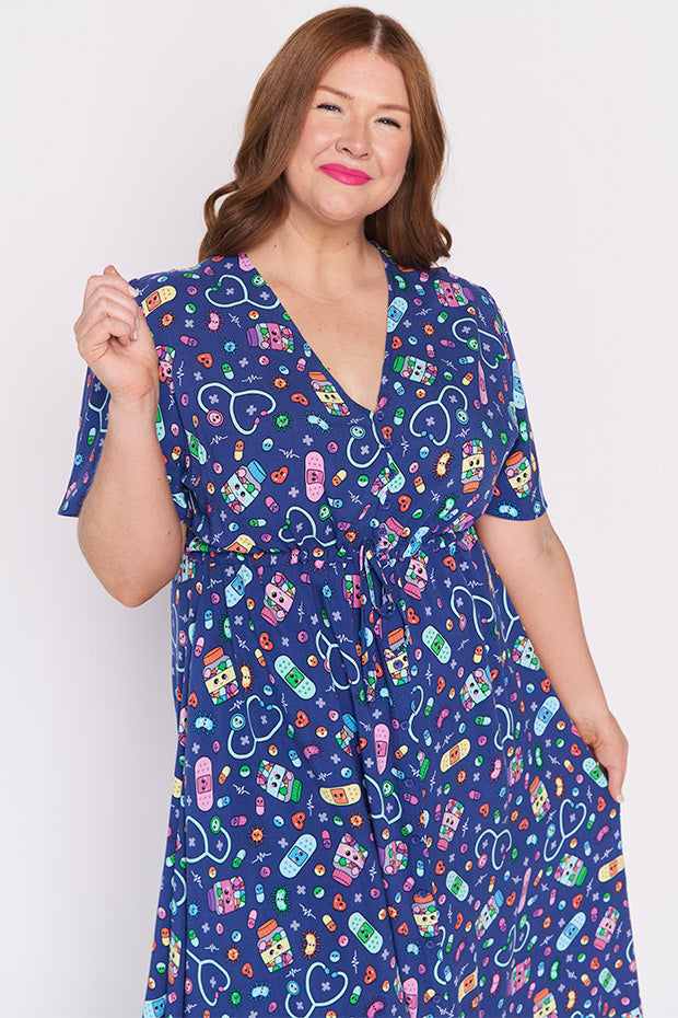 Michelle Happy Health Dress – Happy Health midi dress