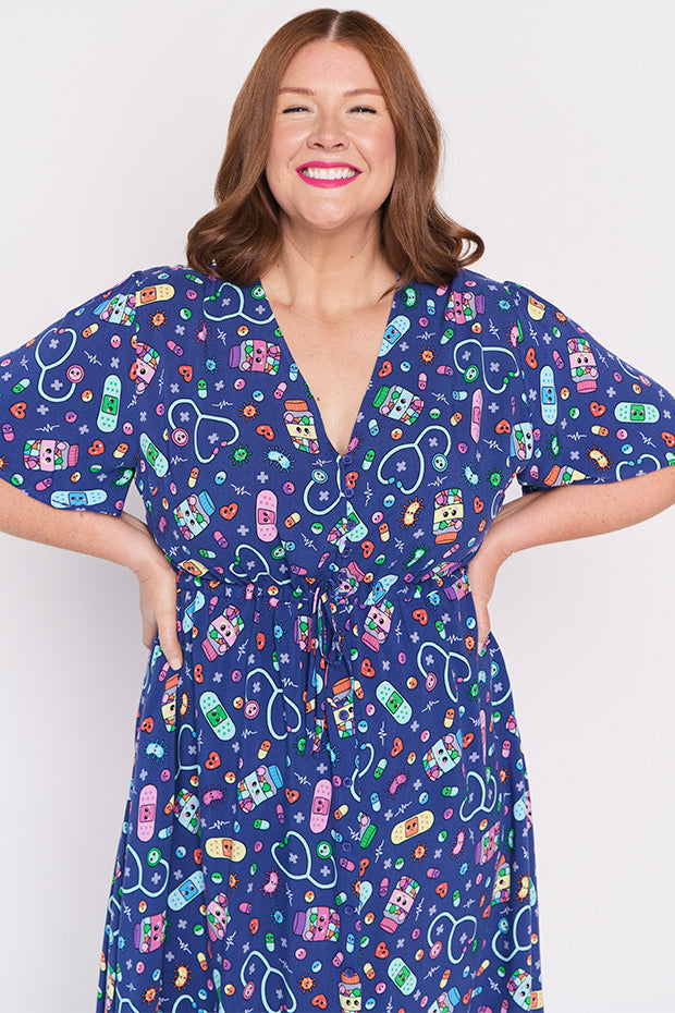 Michelle Happy Health Dress – Happy Health midi dress