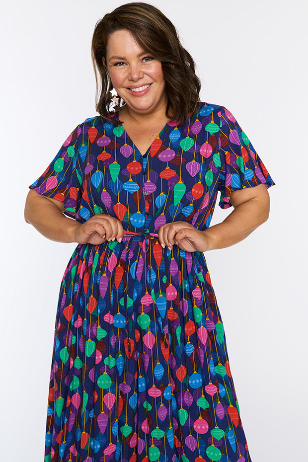 Juniper Christmas Ornaments Jumpsuit – Christmas Ornaments jumpsuit