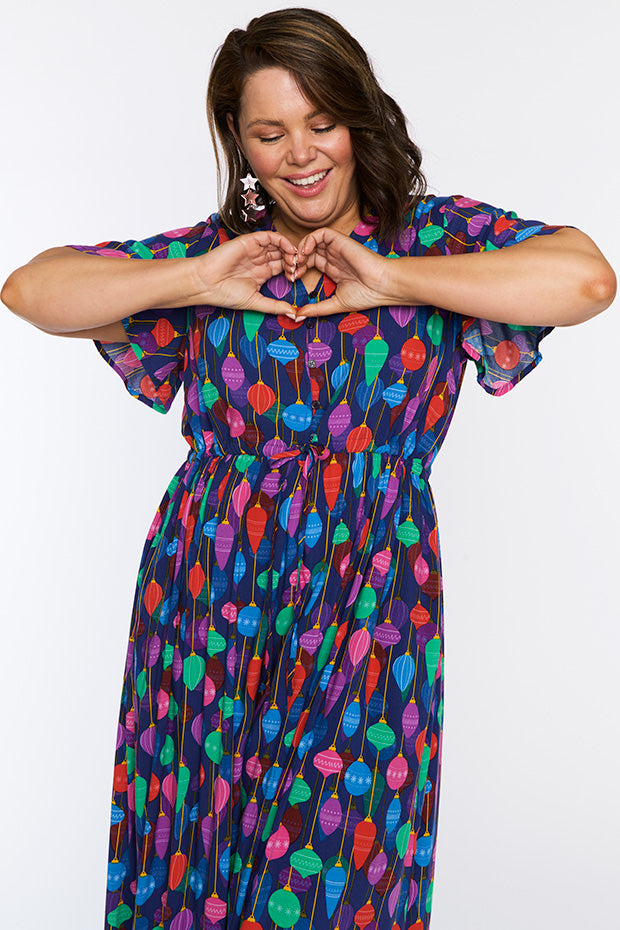 Juniper Christmas Ornaments Jumpsuit – Christmas Ornaments jumpsuit