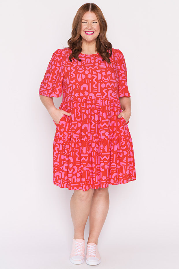 Izzie Candy Apple Dress – Candy Apple mini dress