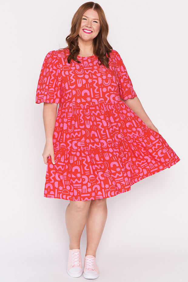Izzie Candy Apple Dress – Candy Apple mini dress