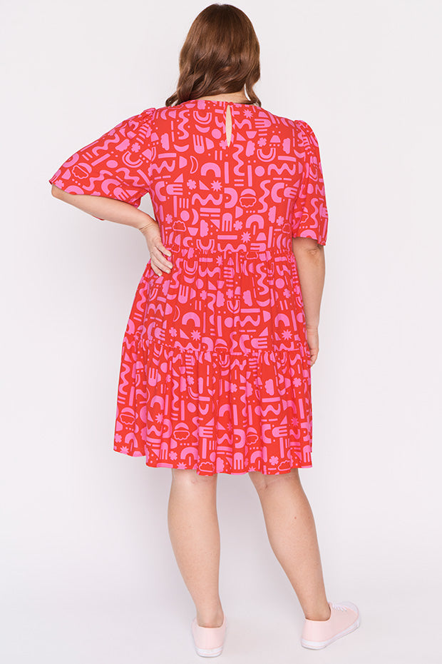 Izzie Candy Apple Dress – Candy Apple mini dress