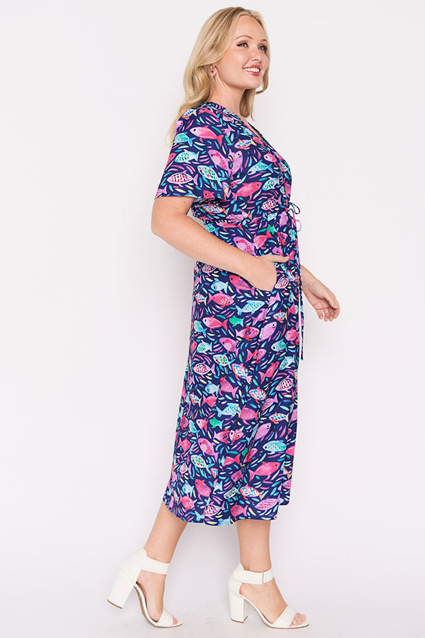 Marley Keep Swimming Dress – Keep Swimming midi dress