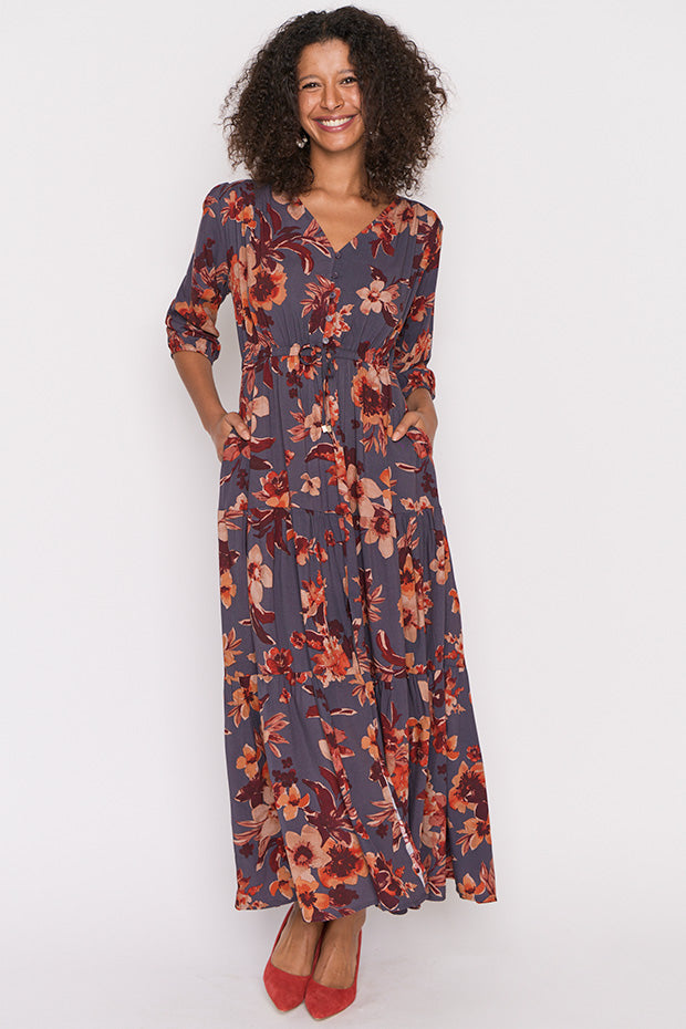 Adeline Wall Flower Maxi Dress – Wall Flower maxi dress