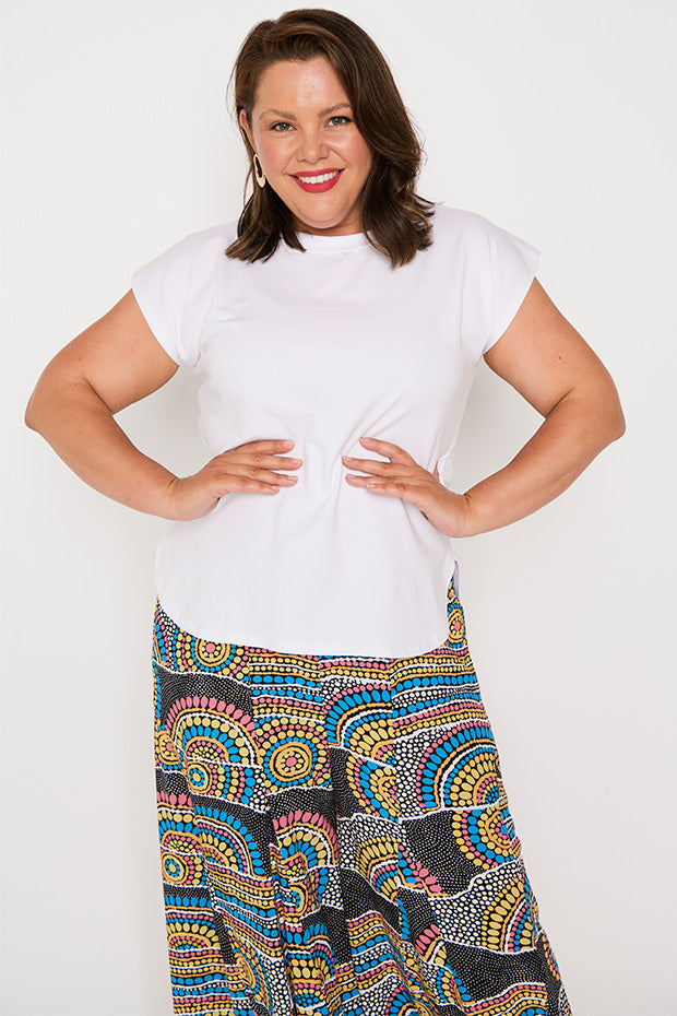 Milano White Top – White loose top