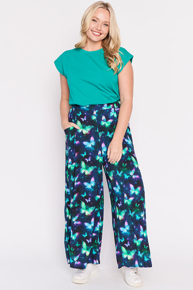 Xane Butterfly Aura Pant – Butterfly Aura wide leg pants