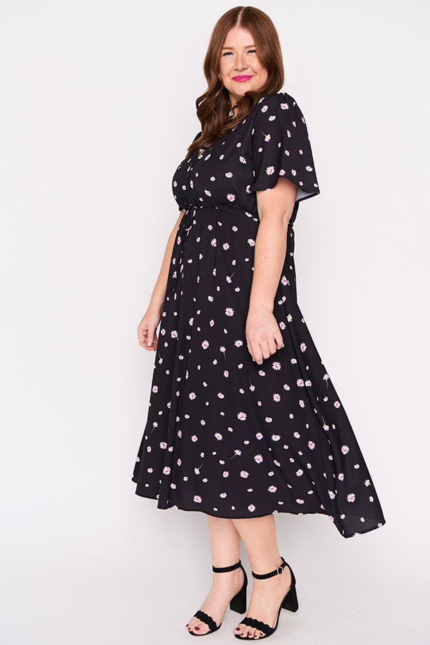 Marley Floating Daisy Dress – Floating Daisy midi dress