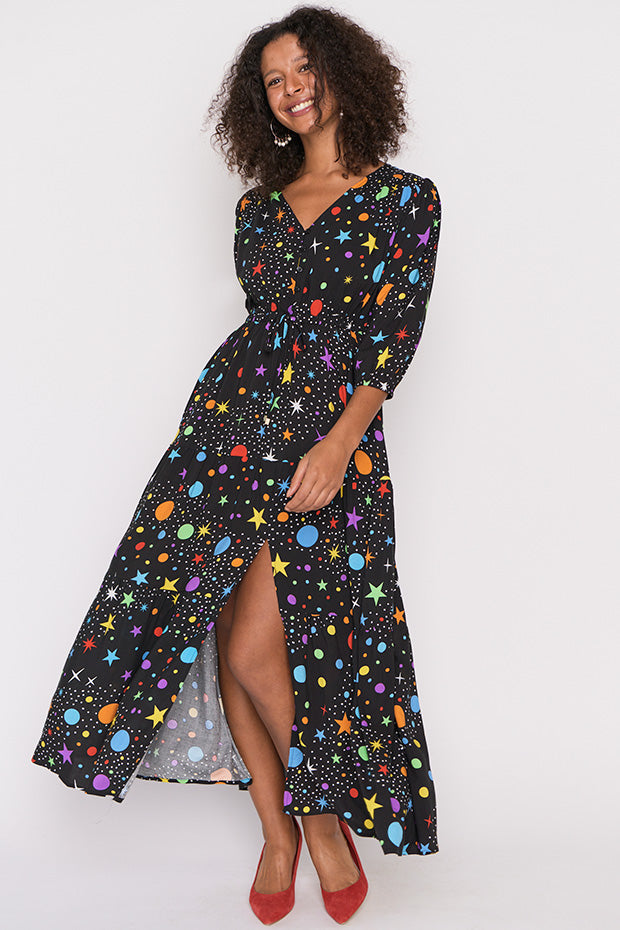 Adeline Galaxy Maxi Dress – Galaxy maxi dress
