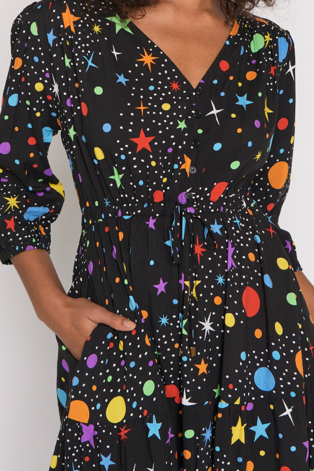 Adeline Galaxy Maxi Dress – Galaxy maxi dress