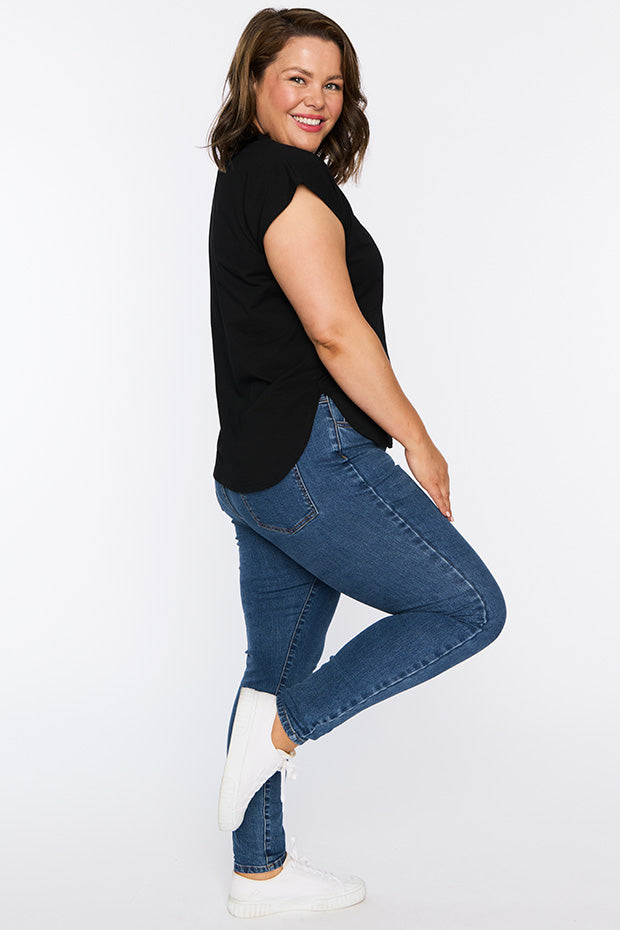 Milano Black Top – Black loose top