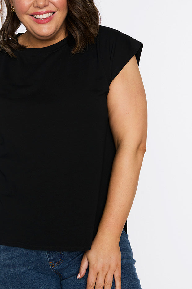 Milano Black Top – Black loose top