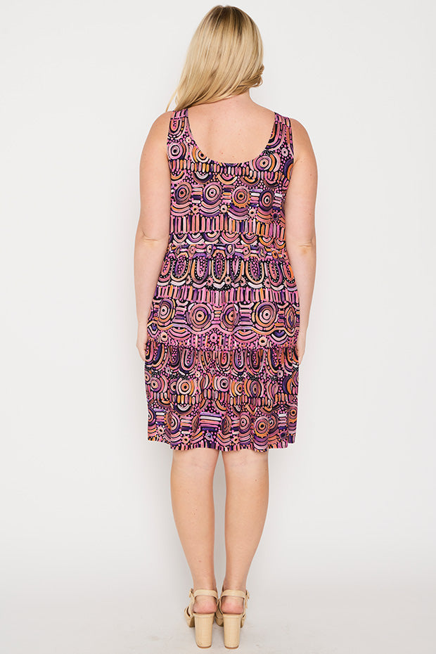 Kiana Maramayart Dress – Maramayart knee length dress