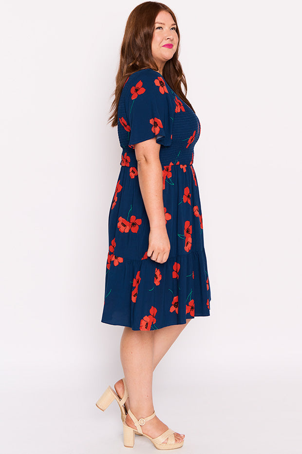 Tilley Red Poppy Fields Dress – Red Poppy Fields maxi dress