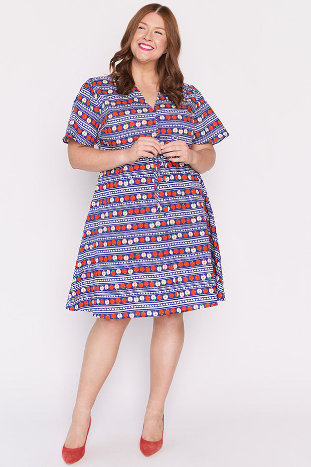 Siena Cotton Adoring Apples Dress – Adoring Apples knee length dress