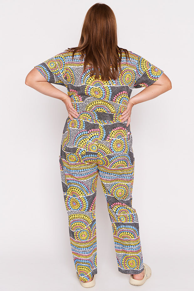 Cristina Next To You Scrub Pant – Next To You wide leg pants