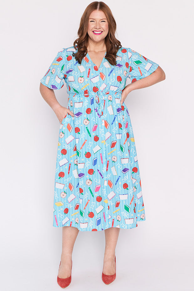 Marley Lets Learn Dress – Lets Learn midi dress
