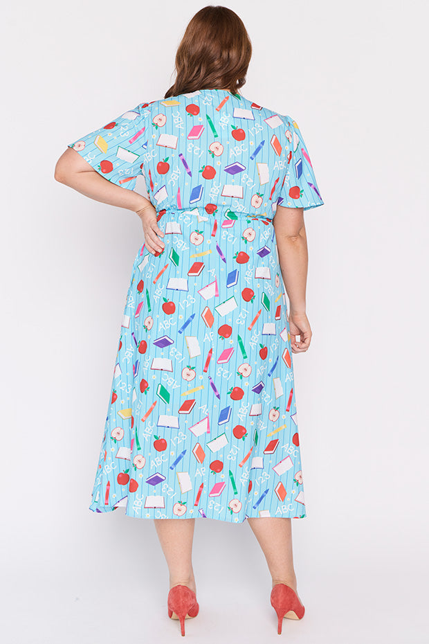 Marley Lets Learn Dress – Lets Learn midi dress